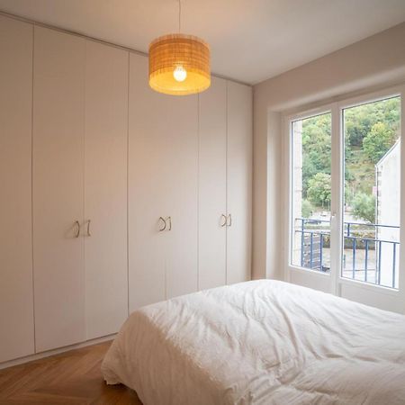 T2 Plein Sud - Parking - Balcon Vue Odet - Renove Par Un Architecte Apartment Quimper Luaran gambar