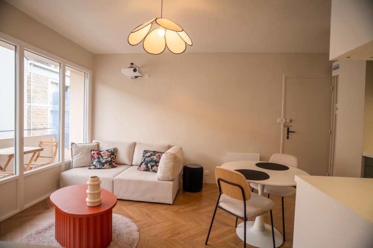 T2 Plein Sud - Parking - Balcon Vue Odet - Renove Par Un Architecte Apartment Quimper Luaran gambar