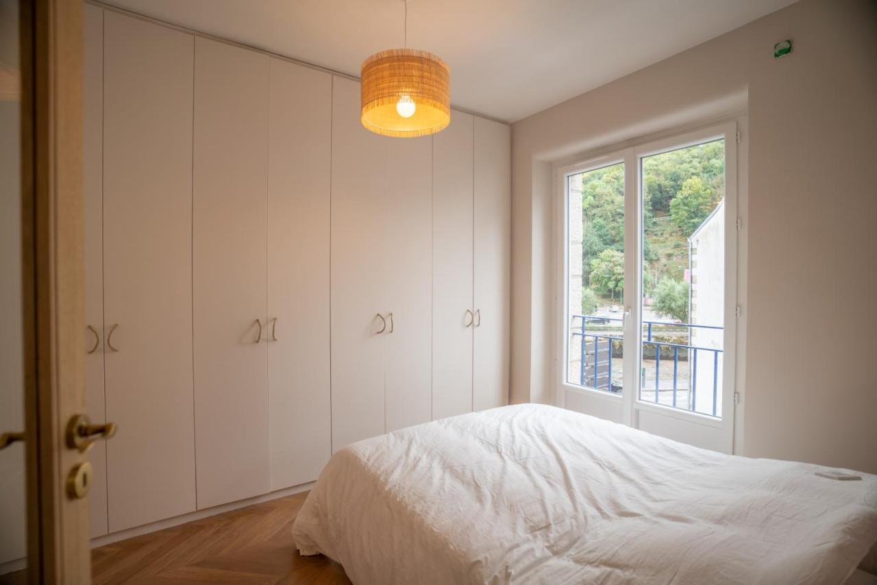T2 Plein Sud - Parking - Balcon Vue Odet - Renove Par Un Architecte Apartment Quimper Luaran gambar